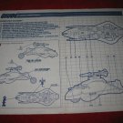 1989 G.I. Joe ARAH Action Figure- Darklon's Evader : Instruction Booklet-  foldout insert