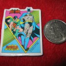 Vintage 1982 Cartoon Refrigerator Magnet: DC Comics Batman & Robin The Teen Wonder Posing