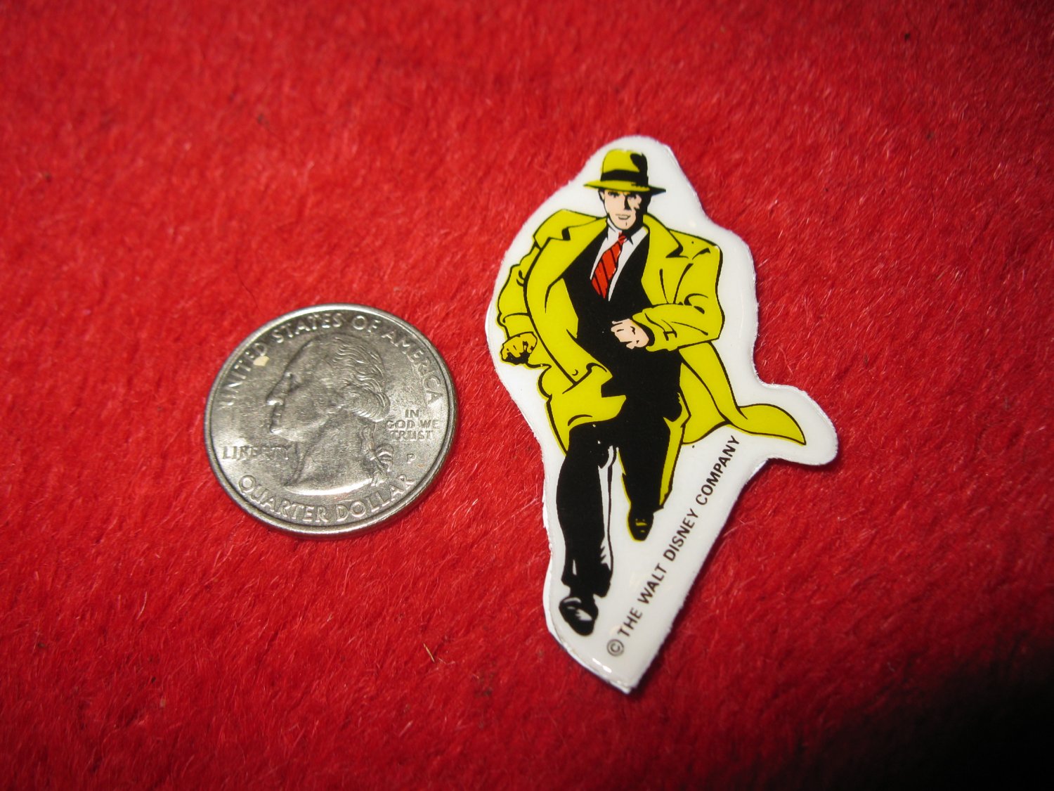 1990 Dick Tracy Movie Refrigerator Magnet: Tracy in Action #2