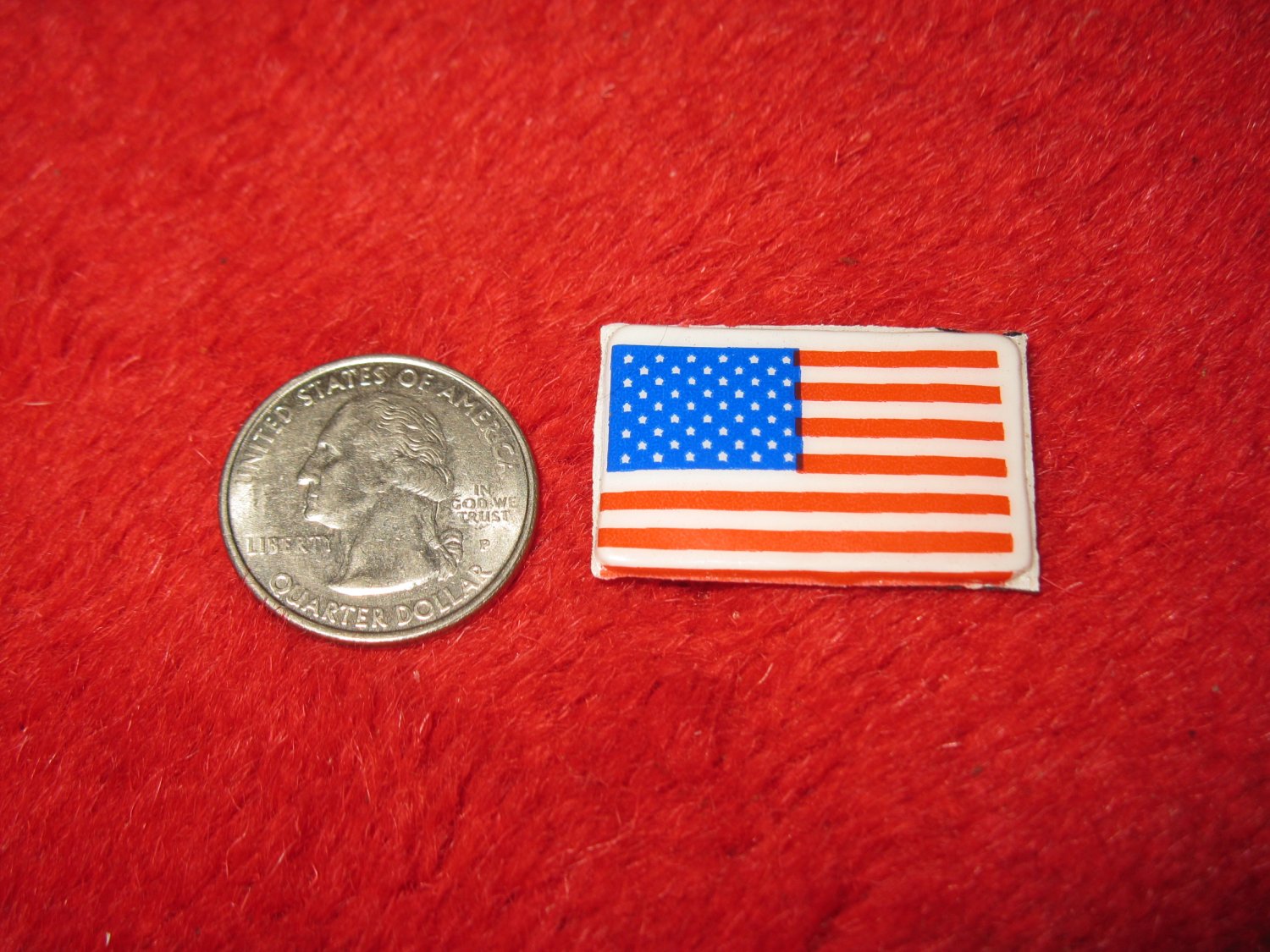 1970's American USA Refrigerator Flag