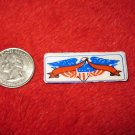 1970's American USA Refrigerator Magnet: Eagle with Banner