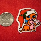 1970's Christmas Themed Refrigerator Magnet: Mouse