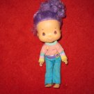 2002 Strawberry Shortcake doll *ERROR !- purple hair -2 LEFT ARMS!!!