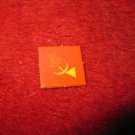 1988 The Hunt for Red October Board Game Piece: Radar/Sonar red Square Counter