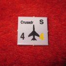 1988 The Hunt for Red October Board Game Piece: Crusadr blue Square Counter