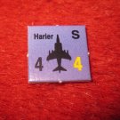 1988 The Hunt for Red October Board Game Piece: Harier blue Square Counter