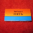 1988 The Hunt for Red October Board Game Piece: Task Force 5 Red Ship Tab- Soviet