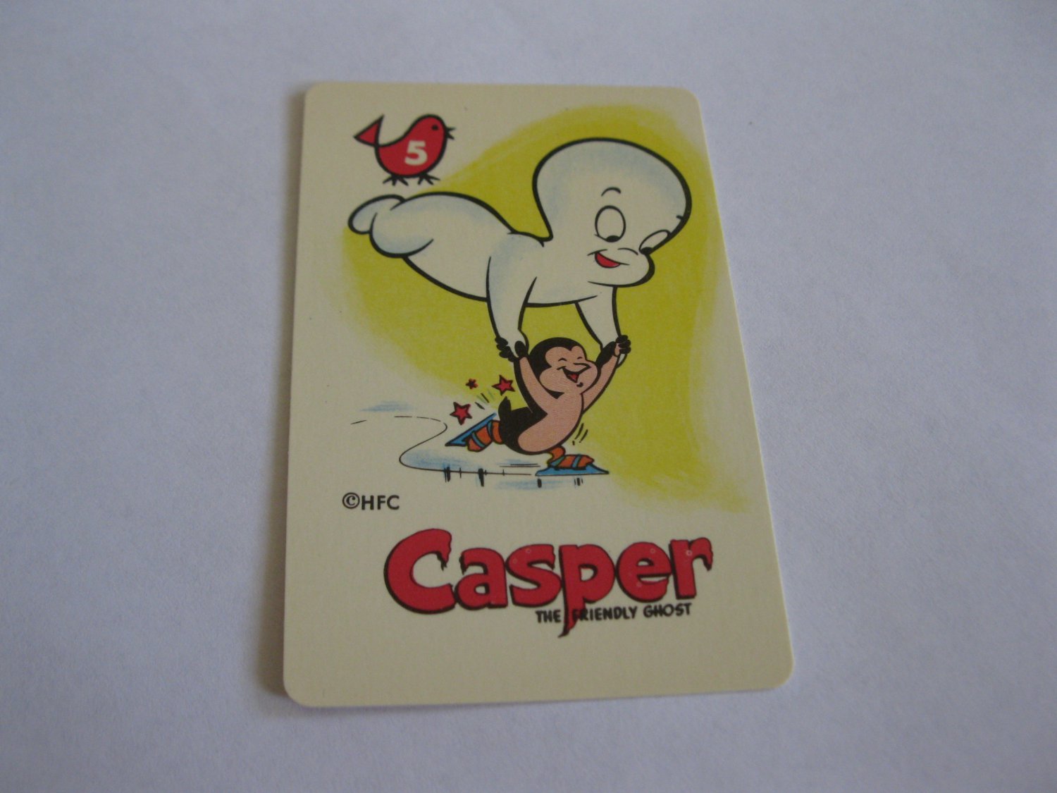1960's Harvey Comics Edu-Card: Casper, The Friendly Ghost