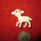 Vintage 1960's painted Miniature Playset figure: Baby Sheep