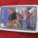 1981 DragonMaster Board game playing card: Roland, Count of Dragonlords