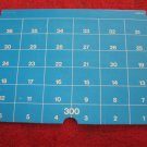 1973 Sub Search Board Game Replacement part: Cardboard Water Level 300