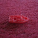 1973 Sub Search Board Game Replacement part: Red 2 peg Surface boat