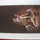vintage Boris Vallejo: Hatchett - 11.5" x 8.5" Book Plate Print