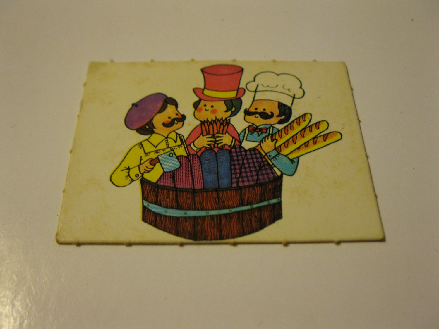 1971 Mother Goose Board Game Piece: Game card #13