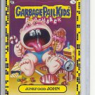 (B-1) 2011 Garbage Pail Kids - Flashback #1a: Junkfood John - Yellow