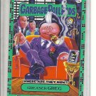 (B-1) 2011 Garbage Pail Kids - Where Are They Now? #74a: Greaser Greg - Green Border