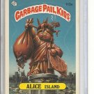 (B-2) 1986 Garbage Pail Kids #113a: Alice Island