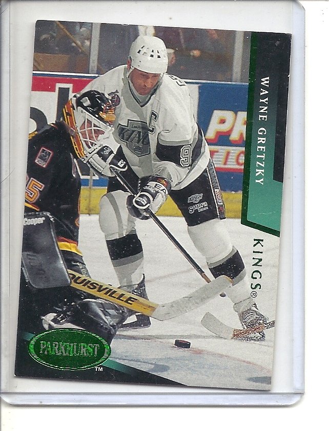 (B-3) 1993-94 Parkhurst Hockey card #99: Wayne Gretzky 