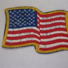 (MX-1) Vintage Clothing Patch - US Flag - Waving in wind