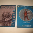 2003 Age of Mythology Board Game Piece: Norse Battle Card: Heroic Hero