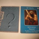 2003 Age of Mythology Board Game Piece: Norse Random Card: Attack - Heimdall
