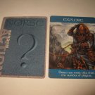 2003 Age of Mythology Board Game Piece: Norse Random Card: Explore - Draw Two