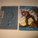 2003 Age of Mythology Board Game Piece: Norse Random Card: Gather