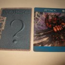 2003 Age of Mythology Board Game Piece: Norse Random Card: Attack 6