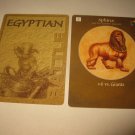 2003 Age of Mythology Board Game Piece: Egyptian Battle Card - Sphinx