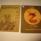 2003 Age of Mythology Board Game Piece: Egyptian Battle Card - Wadjet