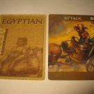 2003 Age of Mythology Board Game Piece: Egyptian Permanent Card - Attack