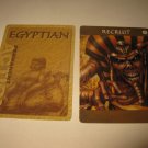 2003 Age of Mythology Board Game Piece: Egyptian Permanent Card - Recruit