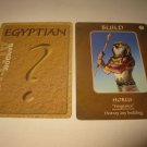 2003 Age of Mythology Board Game Piece: Egyptian Random Card - Build - Horus