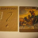 2003 Age of Mythology Board Game Piece: Egyptian Random Card - Attack 5