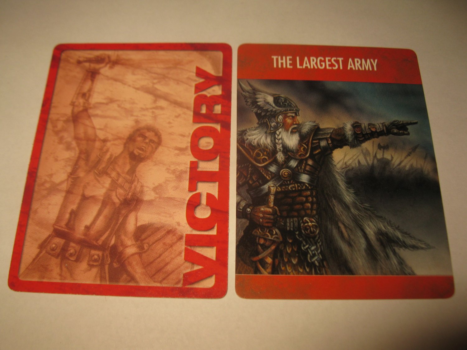 2003 Age of Mythology Board Game Piece: Victory Card - Largest Army