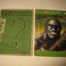2003 Age of Mythology Board Game Piece: Greek Random Card - Recruit 4