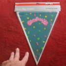 1990 Cabbage Patch Kids 12 foot Party Flag Banner - Brand New in Package