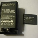 Digital Video Battery Compact Travel Charger model: XB168A1 - w/ Battery