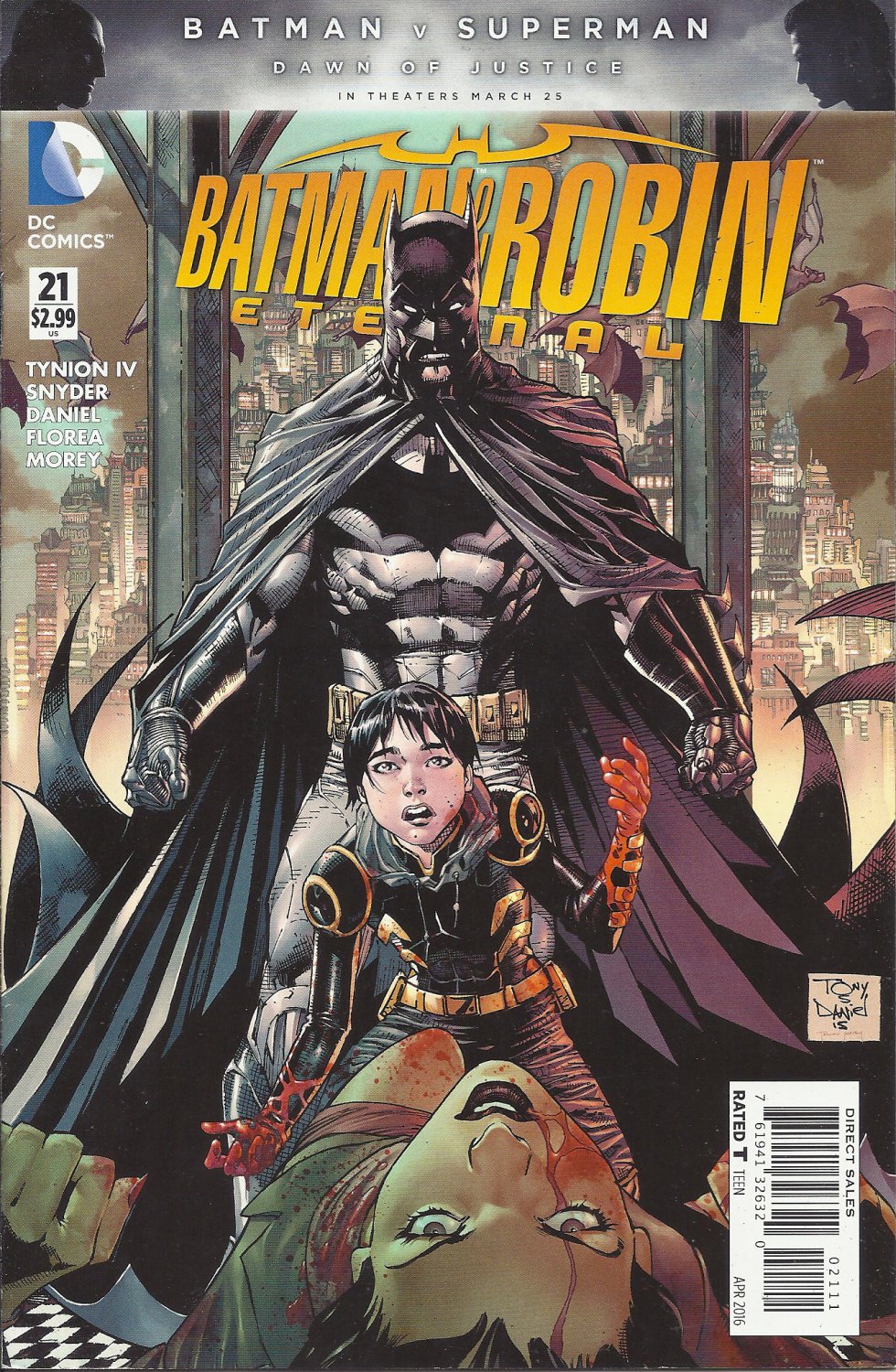 (CB-5) 2016 DC Comic Book: Batman & Robin Eternal #21