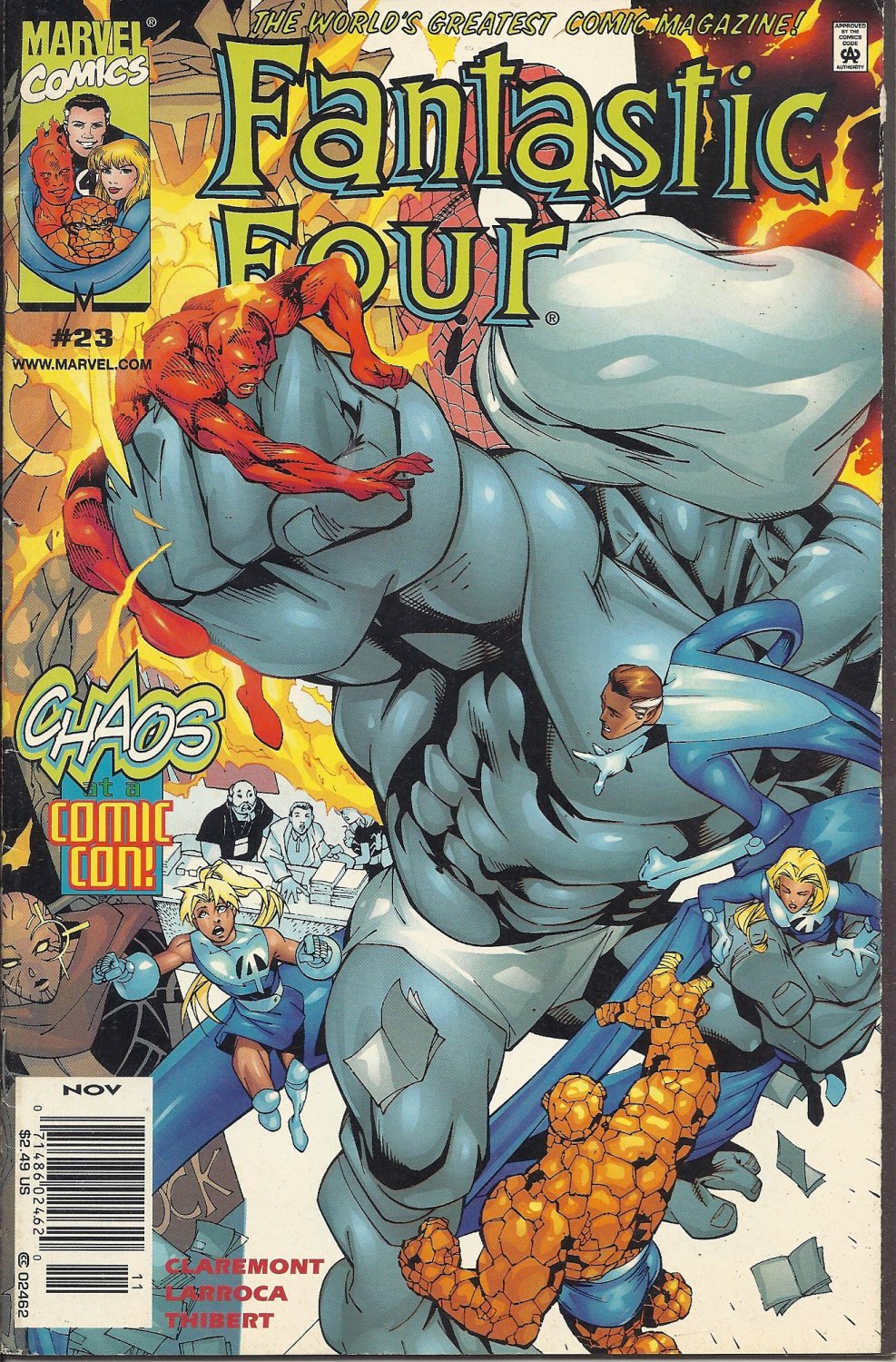 (CB-3) 1999 Marvel Comic Book: Fantastic Four #23