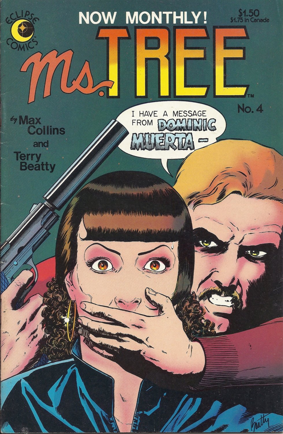 (CB-10) 1983 Eclipse Comic Book: Ms Tree #4
