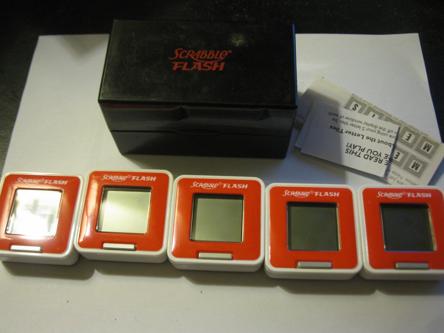 (MX5) Scrabble Flash Electronic Game Set