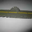 1977 Carrier Strike! Board Game Piece: Yellow Aircraft Carrier ( missing Pegs )