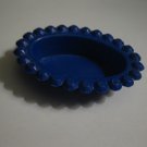 Action Figure Weapon / Accessory: Blue plastic dish - 3"