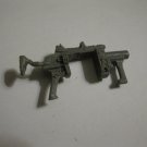 Action Figure Weapon / Accessory - 1988 G.I. Joe Hardball Gray Multi-Grenade Launcher - partial