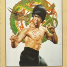 Chris Achilleos 2 sided Book Page Print - Bruce Lee / Kill McAllister - 11.5" x 8.25"