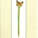 Chris Achilleos 1 sided Book Page Print - Butterfly Drawing Pencil - 11.5" x 8.25"