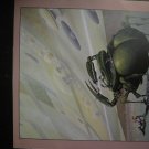 Vintage Book Page Print: JIm Burns - First Contact - 11" x 11"