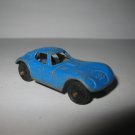 1950's Tootsie Toy Blue Race Car - #18 on hood