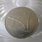 (FC-30) 1981-R Italy: 10 Lire